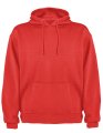 Heren Hoodie Capucha Roly SU1087 rood